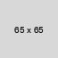A gray square with the text "65 x 65" centered, indicating the image dimensions in pixels.